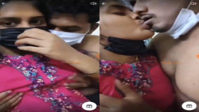 Young Couple Kissing Massaging Mulai HD